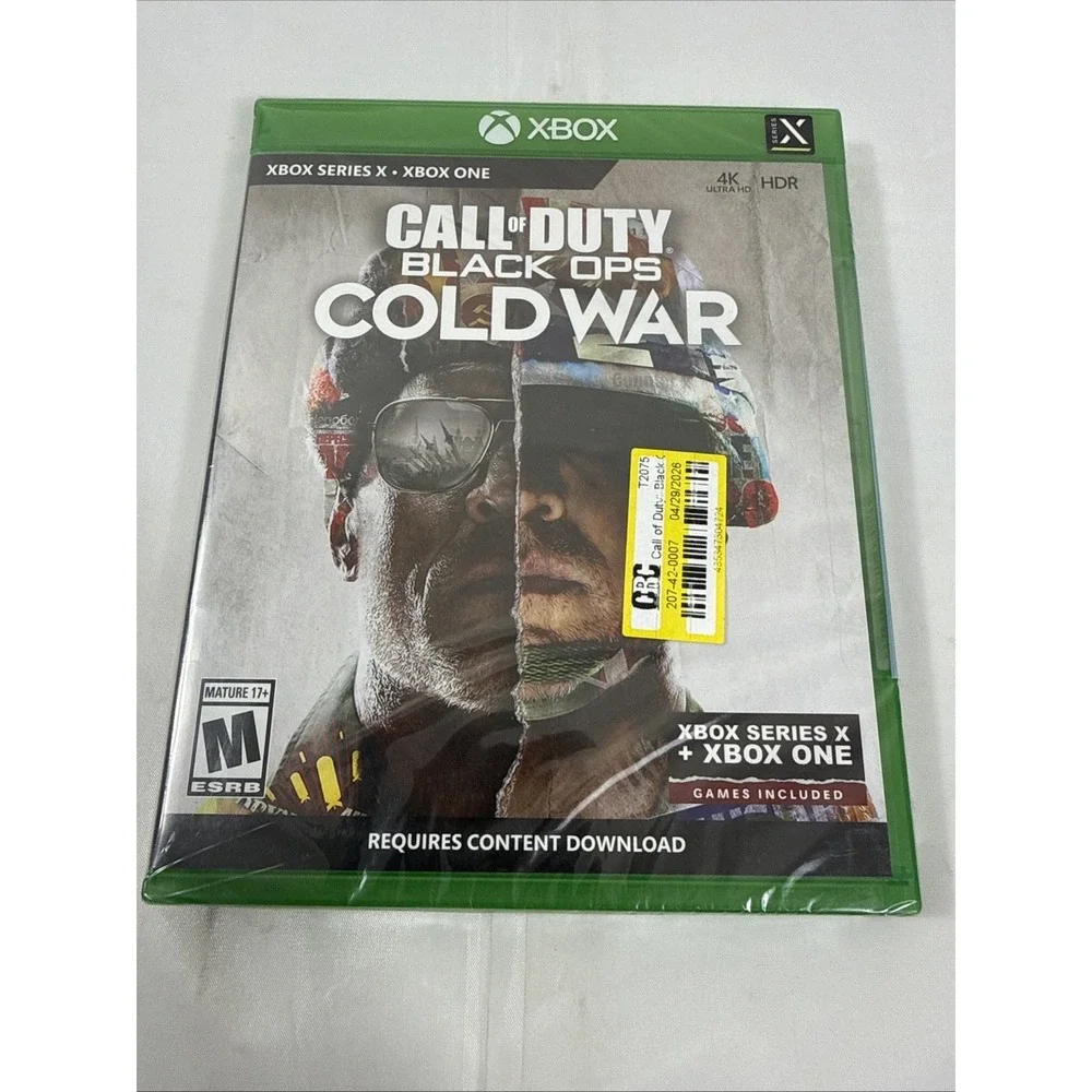 Call of Duty Black Ops Cold War Xbox One Series X S Video Game